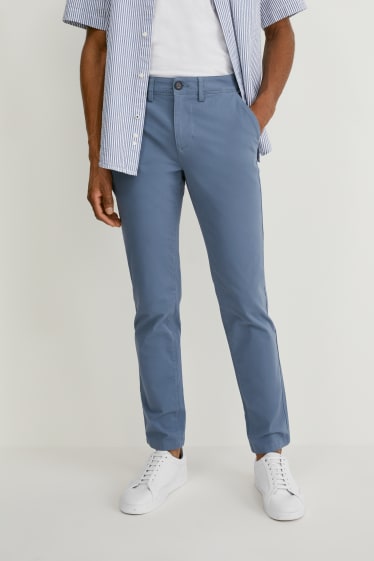 Uomo - Chino - slim fit - Flex - LYCRA® - azzurro