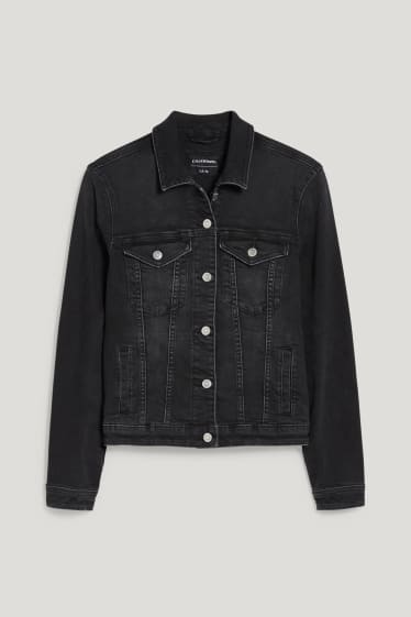 Clockhouse Girls - CLOCKHOUSE - giacca di jeans - nero