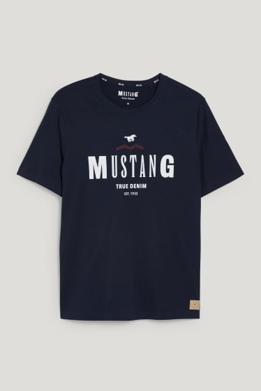 Bărbați - MUSTANG - tricou - albastru închis