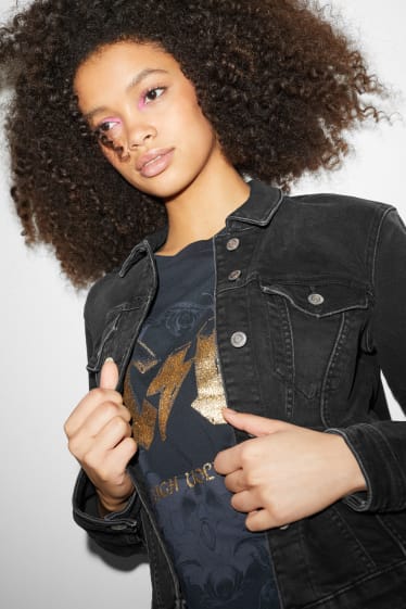Clockhouse Girls - CLOCKHOUSE - giacca di jeans - nero