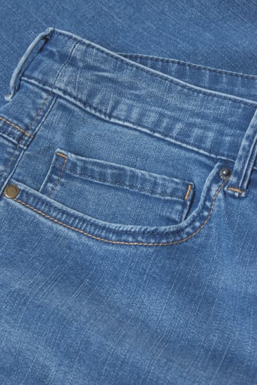 Damen - Capri Jeans - jeans-blau