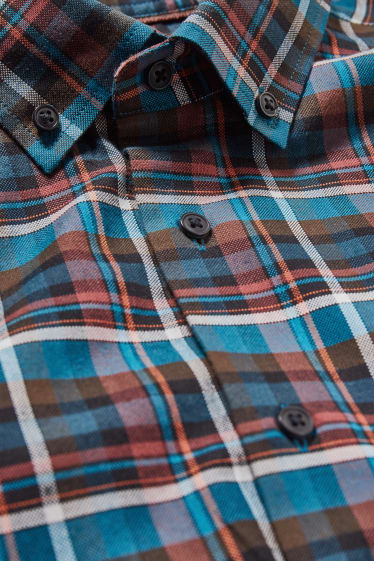 Uomo - Camicia business - regular fit - button down - facile da stirare - colorato