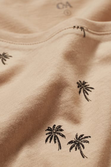 Damen - T-Shirt - beige