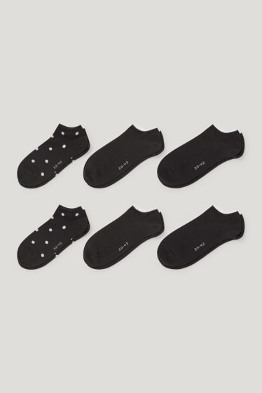 Femmes - Lot de 3 - chaussettes de sport - noir