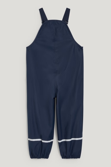Toddler Boys - Pantaloni de ploaie și noroi - albastru închis