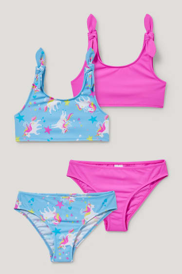 Toddler Girls - Confezione da 2 - bikini - azzurro