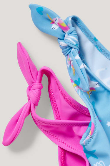 Toddler Girls - Confezione da 2 - bikini - azzurro