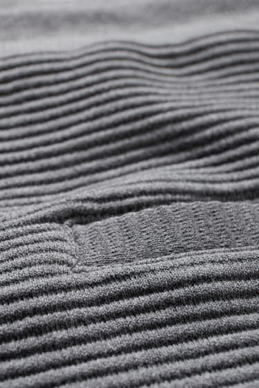 Uomo XL - Shorts di felpa - grigio