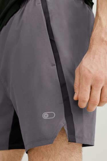 Hombre - Shorts funcionales - Flex - LYCRA® - gris
