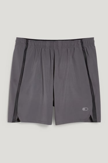 Hombre - Shorts funcionales - Flex - LYCRA® - gris