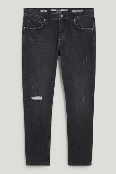 Clockhouse niños - CLOCKHOUSE - skinny jeans - vaqueros - gris oscuro