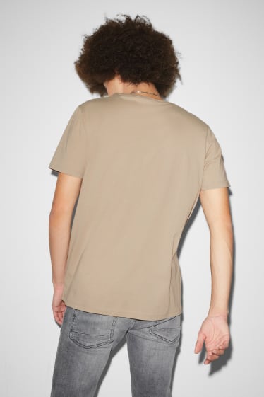Clockhouse homme - CLOCKHOUSE - T-shirt - marron clair
