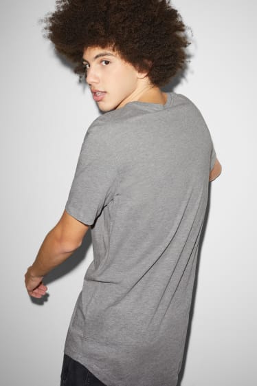 Clockhouse Boys - CLOCKHOUSE - tricou - gri melanj
