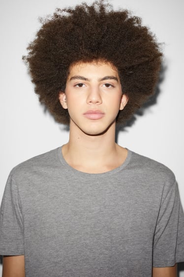 Clockhouse Boys - CLOCKHOUSE - tricou - gri melanj