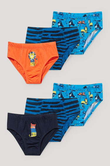 Toddler Boys - Set van 6 - slip - blauw