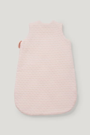 Baby Girls - Baby-slaapzak - gestreept - roze