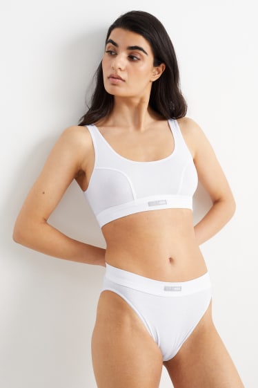 Donna - Slip - bianco