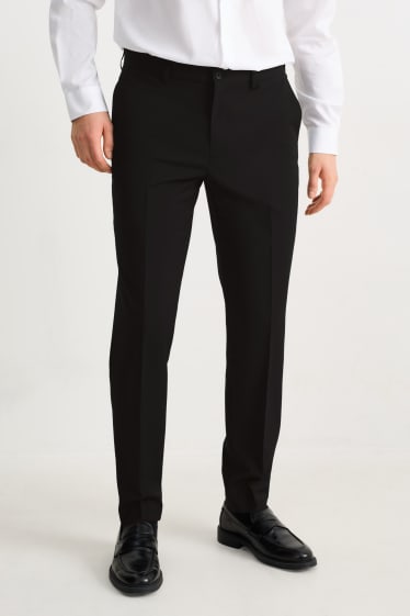 Herren - Baukasten-Hose - Regular Fit - Flex - LYCRA® - schwarz