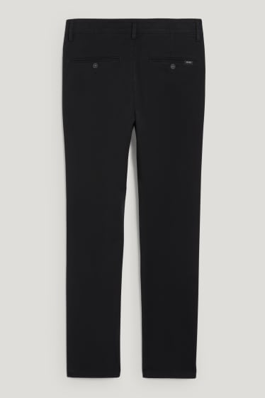 Uomo - Chino - slim fit - Flex - LYCRA® - nero