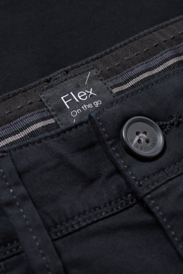 Uomo - Chino - slim fit - Flex - LYCRA® - nero