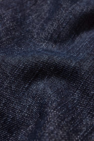 Dames - Made in EU - straight jeans - high waist - biokatoen - jeansblauw