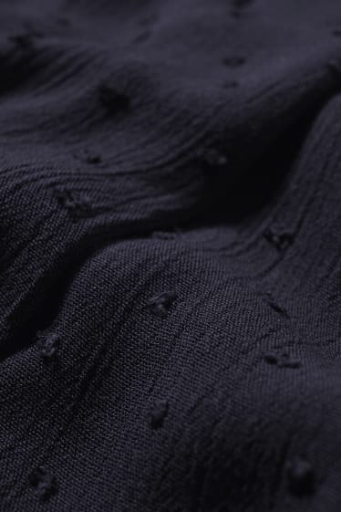 Dámské - Pouzdrové šaty - LENZING™ ECOVERO™ - tmavomodrá