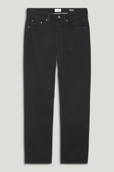 Heren - Regular jeans - gerecycled - zwart