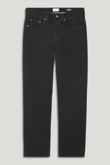 Pánské - Regular jeans - černá