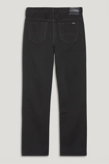 Herren - Regular Jeans - schwarz