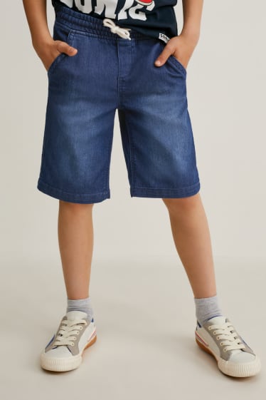 Kids Boys - Multipack of 3 - denim shorts - denim-blue