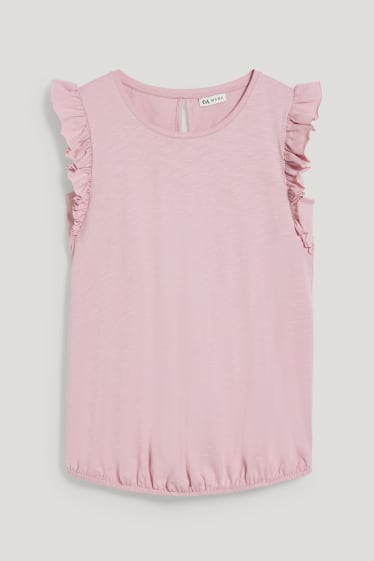 Damen - Umstands-T-Shirt - rosa