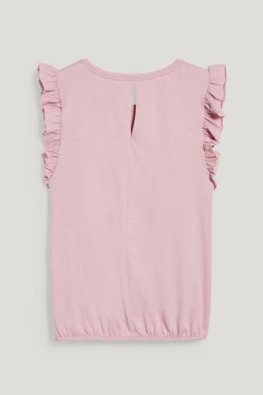 Damen - Umstands-T-Shirt - rosa