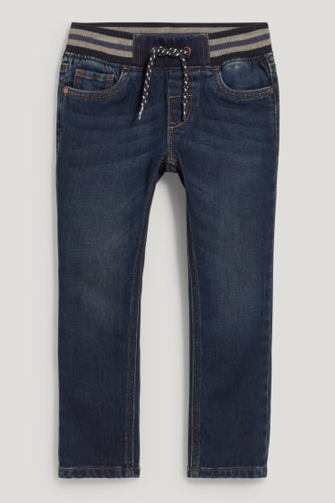 Toddler Boys - Slim Jeans - Jog Denim - LYCRA® - jeans-dunkelblau