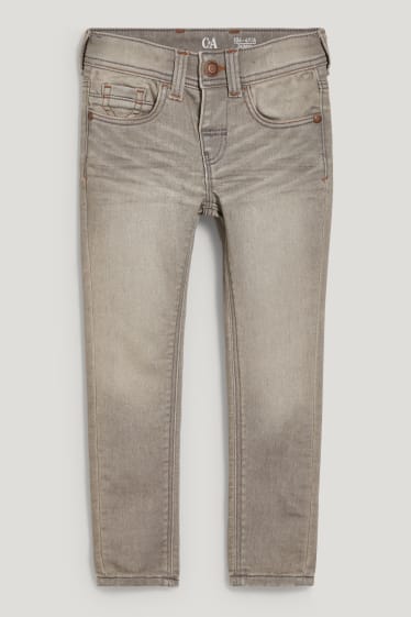 Garçons - Jean skinny - jog denim - LYCRA® - jean gris clair