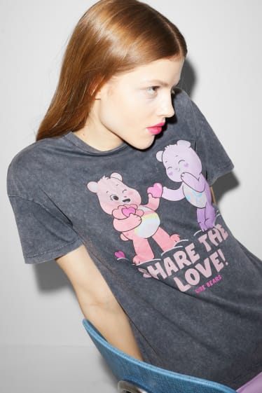 Clockhouse femme - CLOCKHOUSE - T-shirt - Bisounours - noir