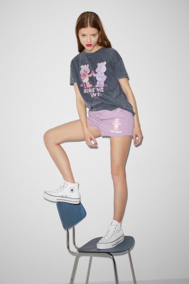Clockhouse femme - CLOCKHOUSE - T-shirt - Bisounours - noir