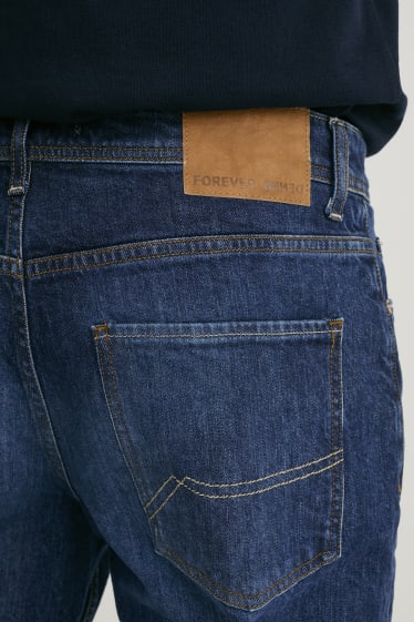 Men - Premium Denim by C&A - tapered jeans - denim-dark blue