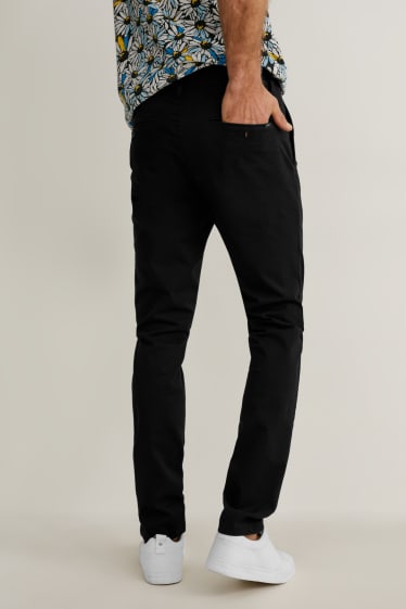Uomo - Chino - slim fit - Flex - LYCRA® - nero