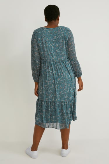 Women - Dress - floral - green