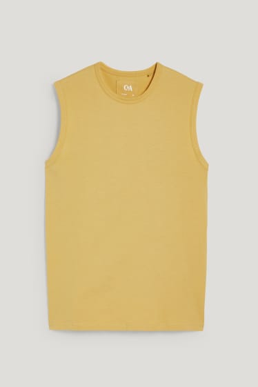 Herren - Tank Top - gelb