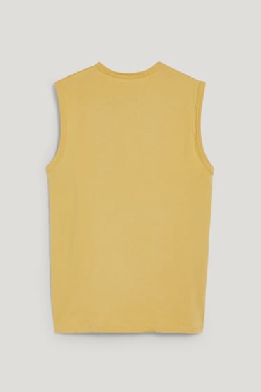 Herren - Tank Top - gelb