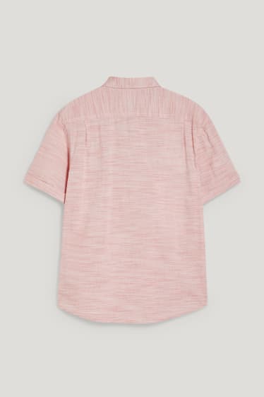 Herren - Hemd - Regular Fit - Kent - rosa