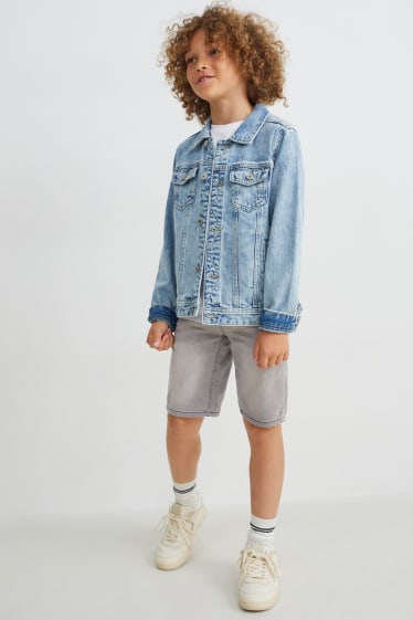 Garçons - Lot de 2 - shorts en jean - jog denim - jean bleu