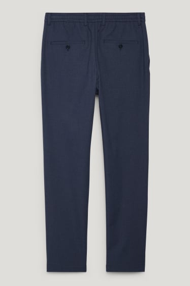 Herren - Baukasten-Hose - Flex - LYCRA® - dunkelblau-melange