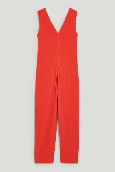 Mujer - Mono - rojo