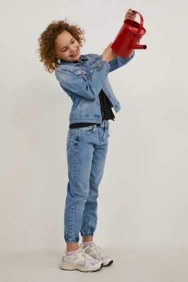 Kids Girls - Jachetă din denim - denim-albastru deschis