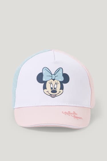 Baby Girls - Minnie Mouse - baseball cap - rose