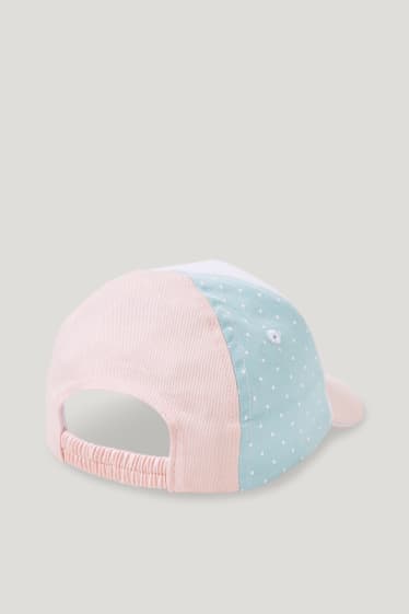 Baby Girls - Minnie Mouse - baseball cap - rose
