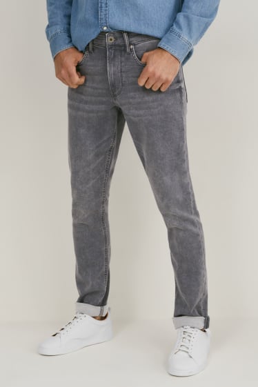 Herren - Skinny Jeans - Flex Jog Denim - recycelt - jeans-grau