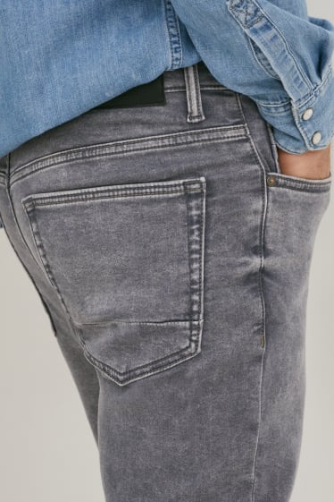 Herren - Skinny Jeans - Flex Jog Denim - recycelt - jeans-grau